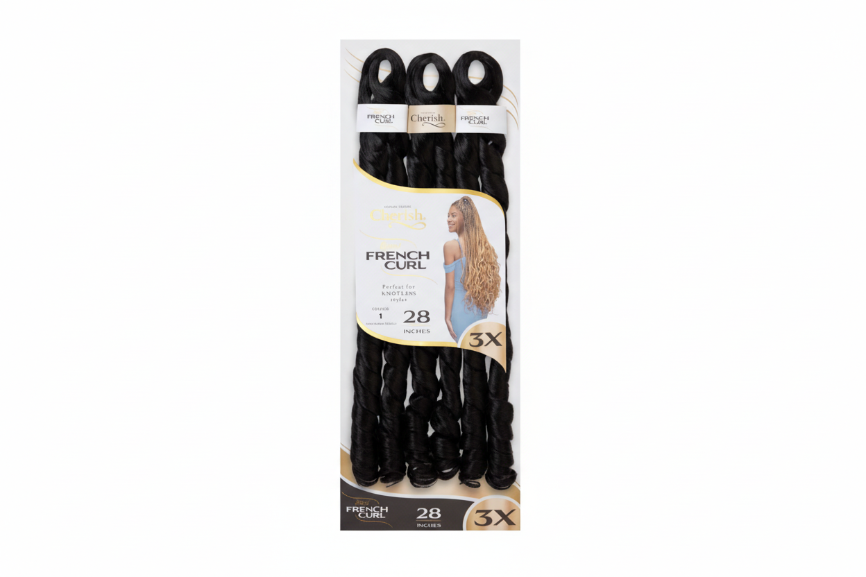 Spiral French Curl 3X, 28 Inches