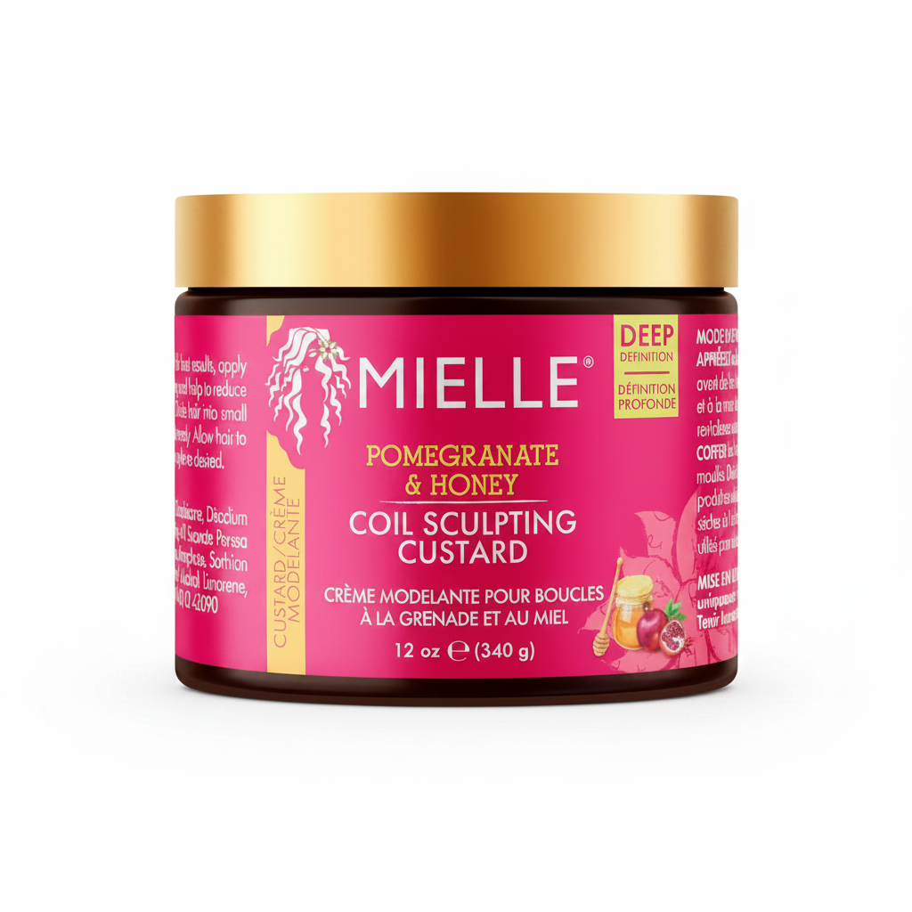 Pomegranate & honey coil sculpting custard