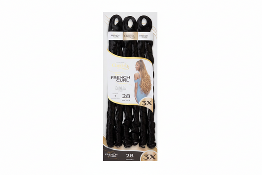 Spiral French Curl 3X, 28 Inches