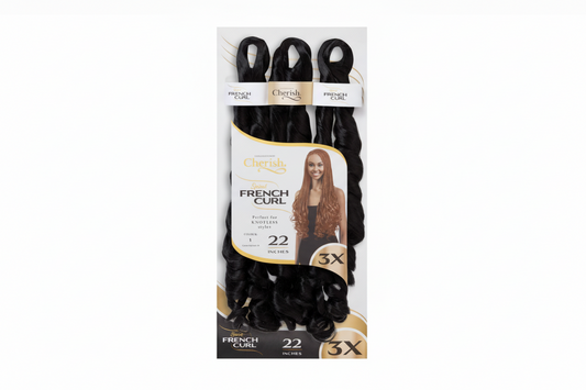 Spiral French Curl 3X, 22 inches